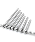 Assorted sizes of cotter pins from 220 Count Stainless Steel Cotter Pins And Hitch Pin Clips Kit For Axles Trailers And Car Repair