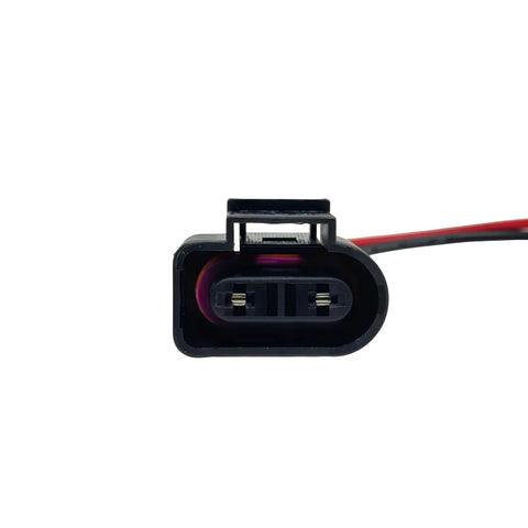 Beefed Up Premium Coolant Level Sensor Connector Pigtail For VW And Audi Vehicles Fits Jetta Golf GTI Passat, 2-pin connector