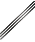 Set Of 3 Pultruded Carbon Fiber Strips, Flat Bars, 1mm Thick By 3mm Wide, 200mm Long, Ideal For Kites And RC Planes, black color
