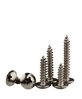 50 Piece Lot M4 X 20 Millimeter Phillips Cross Recessed Self Tapping Screws With Round Mushroom Pan Heads built strong for heavy duty jobs.