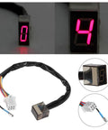 Motorcycle Gear Position Indicator With LED Display And Clutch Lever Sensor 5 Speed Digital Gear Indicator for dirt bikes