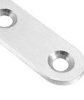 Close-up of 360 Degree Rotatable Door Pivot Hinges 100 x 16 x 11mm Stainless Steel For Home Cabinets And Toolboxes Beefy Heavy Duty