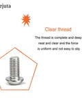 M8 Button Head Socket Cap Screws 8mm X 35mm Full Thread 1.25mm Pitch Stainless Steel 304 Rust Resistant Silver Allen Hex Drive Pack Of 50 For Tight Spots And Narrow Enclosures with clear threading and uniform force.
