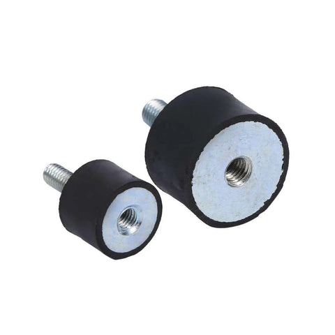 4 Pcs Rubber Shock Absorber Anti Vibration Silentblock Bobbins M8 Size Heavy Duty Built Tough Mechanical Vibration Damping Mounts