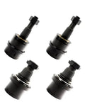Beefy Heavy Duty Upper And Lower Ball Joint Package For 2014 2020 Ram 2500 3500 4x4 Diesel Trucks With Black Oxide Finish, Corrosion-Resistant Replacement Set, Easy Install, OEM-Grade Fit, four black ball joints