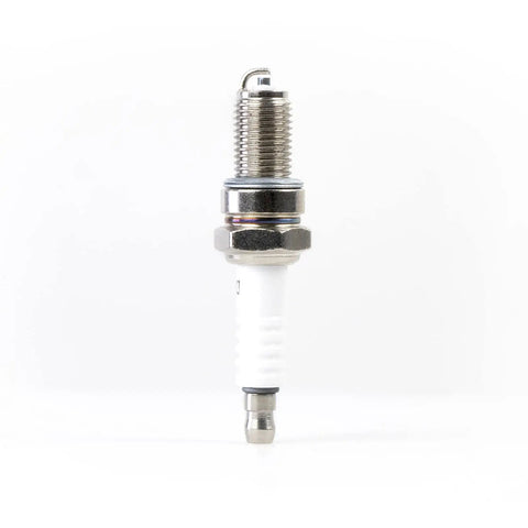 Close-up of a spark plug from CDI Box Ignition Coil Spark Plug Kit For Ranger 400 500 Sportsman 400 500 Hawkeye 400 ATV Plug And Play