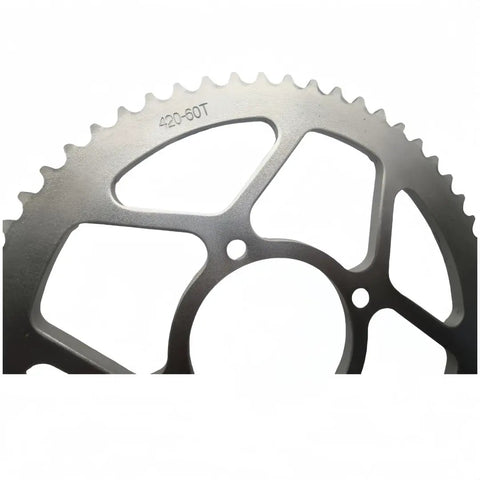 60 Tooth Rear Chain Sprocket 76mm ID For 420 Chain Fits 50cc 70cc 90cc 110cc 125cc 250cc Pit Dirt Bike ATV Quad Bike Motorcycle