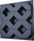 DIY Grass Concrete Molds For 19.68 Inch Square Paving Blocks 500x500x60 mm Reusable ABS Plastic Paver Mold