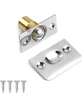 Adjustable Brass Door Catch Ball Catch For Interior Doors Hidden Invisible Mount with mounting screws included