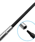 Must-Have Pro Grade 5-8mm Universal Broken Spark Plug Removal Kit with Wire Extractor featuring 10mm socket and reverse thread.