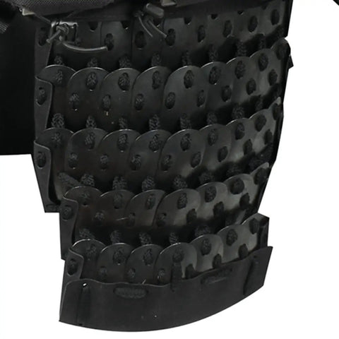 Samurai Tactical Armor Full Set For Plate Carriers And Chest Rigs groin armor detail with Velcro straps