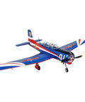 CJ6 V2 1200mm RC Airplane For Adults 6 Channel PNP Foam Aerobatic Plane with bright livery and visible landing gear.