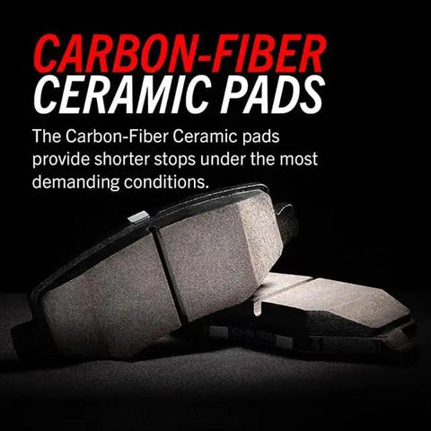 Rear Brake Pad Upgrade With Carbon Fiber Ceramic Z36 898 For Dodge Ram 1500 shown in bold text on black background