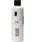 Clear Water Based Primer 8 oz Non Toxic Flexible Base bottle with barcode and black cap, ideal for various surfaces.