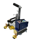 Heavy Duty Portable Automatic Magnetic Welding Trolley Fillet Machine For Steel Structure Angle Jobs 22W with handle and control panel.