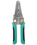 Heavy Duty Insulated Wire Strippers Pro Grade Electrical Pliers with ergonomic handles for crimping and peeling cables.