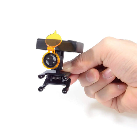 3W LED Headlamp With Filter Clip For Loupes Uniform Square Spotlight Pro Grade Hands Free Clip On Light for precise use