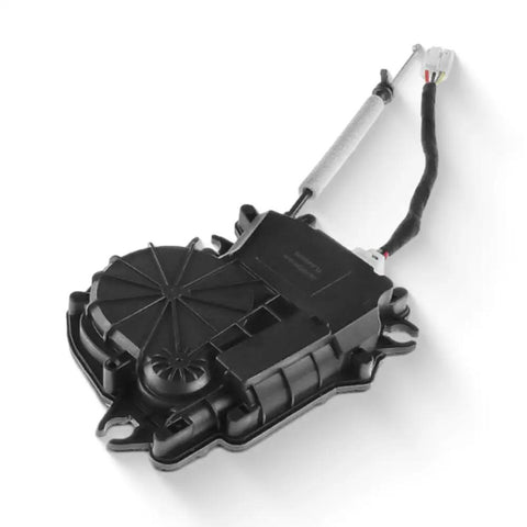BMW X3 F25 28I Liftgate Lock Actuator Replacement unit, rear view showcasing connection cable and durable build