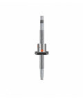 Heavy Duty Rolled Ball Screw SFU1204 And 1604 For CNC Router Automation High Precision Single Nut Setup shown from side angle with smooth surface.