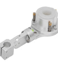 35Mm Collision Fixture Clamp For Cnc Cutting Machine With 25Mm Lifting Rod Tool Holder shows aluminum frame and nylon sleeve.