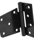 Beefed Up Heavy Duty Door Hinge Replacement Kit, 4 Pcs, For Garden Gates And Fences, Rust Resistant Iron Hinges With Smooth Pivot For Wooden Outdoor Use