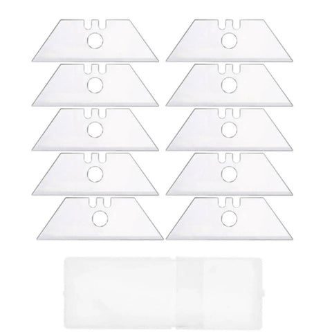Heavy Duty Utility Knife Cutter Set With 40 Blades And 4 Replaceable Heads For Carpet Roofing And Flooring Projects Tough As Nails Durable Carbon Steel Construction Ideal For Cutting Scoring And Scraping, 40 blades