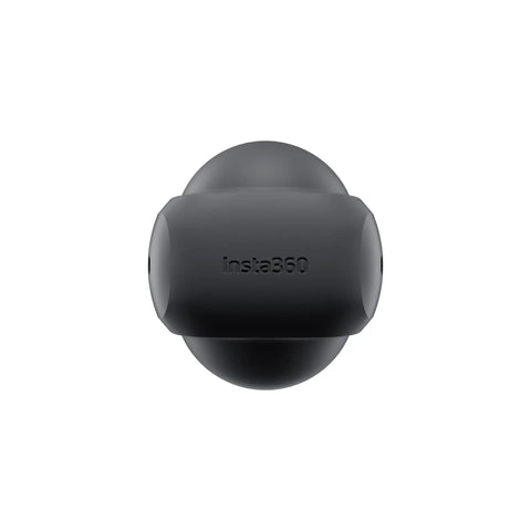 Front view of the Lens Cap For X4 8K 360 Action Camera Protect Your Lens From Scratches And Dust With Easy Snap On Fit Durable Compact Accessory