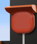 Heavy Duty EV Charger Protection Cover With Durable Plastic Rainproof Housing for Outdoor Electric Vehicle Chargers mounted on wall.