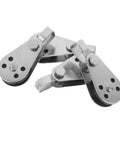 Stainless Steel Marine Pulley Block Set 4 Pack Rope Pulleys With Swivel Bearings For Sailboats And Kayaks Heavy Duty Boat Rigging Gear