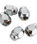 Top Tier 5pc Wheel Lug Nut Kit For Nissan Frontier And Infiniti G20 Direct Replacement With Strong Alloy Build To Fit OEM 40224ZN50A Specs Super Cool Ride Ready Gear, 5 chrome alloy lug nuts