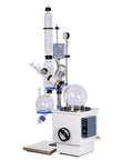 No Fuss Twenty Liter Rotary Evaporator Rig Paired With A Heavy Duty Vacuum Pump And Precision Minus Thirty Degree Celsius Cooling Chiller, laboratory equipment setup