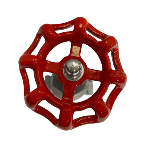 Top view of Stainless Steel Gate Valve SS316 Tough As Nails Built To Last Three Quarter Inch NPT Female Threaded Solid Taper Wedge Valve