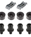Aftermarket Hydraulic Pump Coupler Repair Kit For Farm Equipment Fits AR49427 R34360 R34362 parts layout with coupler halves, bushings, pins