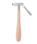 Center Wheel Pinion Puller For Watch Movements with beechwood handle and stainless steel construction, pro grade repair tool.