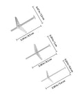 Sizes of 24 Piece Drywall Toggle Anchors And Screws Kit Carbon Steel Spring Loaded Hollow Wall Anchors For Quick Pro Style Secure Shelf Installations