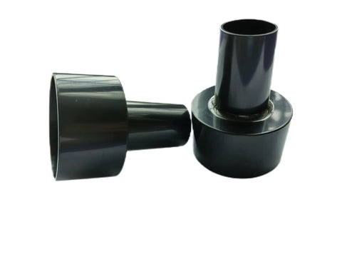 Two Pack Vacuum Hose Reducer Adapters 2.5 Inch To 1.25 Inch Universal Plastic Connector For Vacuum Cleaners Shop Vacs