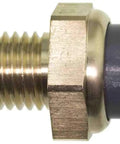 Heavy Duty Engine Coolant Temperature Sensor Direct Bolt Up Replacement For Precise Ecm Readings with brass body and electrical connector.