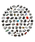Top Shelf 48V Forklift Horn Premium Aftermarket Replacement Tough As Nails Construction Heavy Duty Warning Signal parts layout.