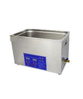 Heavy Duty 30L Ultrasonic Cleaner With 500W Power And Digital Control Panel, stainless steel bath tank for cleaning.