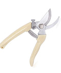 Yard Pro Pruning Shears For The Garden, Premium Stainless Steel Garden Scissors with ultra sharp blade, white ergonomic handle