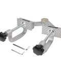 Hella Tough Adjustable Welding Fixture Clamp With 180 Degree Rotation And 1 To 40mm Clamping Range, die cast aluminum jaw, essential workshop tool.