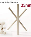 Slick Setup Portable Closet Organizer And Wardrobe Shelves Crafted From Thick Nonwoven Fabric Featuring Easy Pop Up Build And Smart Bedroom Storage Flex, showing 25mm round tube diameter and connectors.