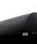 Side view of Tow Behind Poly Lawn Roller With 690 Pound Capacity And 36 Inch Rolling Width For Big Yards Easy Turn Plug For Quick Fill