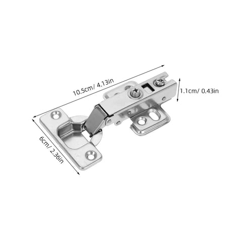 Soft Closing Cabinet Door Hinges For Kitchen And Home Use Frameless Concealed Steel Hinges With Hydraulic Support dimensions