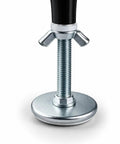 Adjustable Bed Frame Glides With Wing Nut Leveling Feet For Metal Frames, Heavy Duty Floor Protectors With Hardware, Height Up To 4 Inches