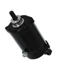Go-To Starter Motor 6D3-81800-00-00 for Yamaha WaveRunner VX, black 12V, 9-tooth pinion, side view