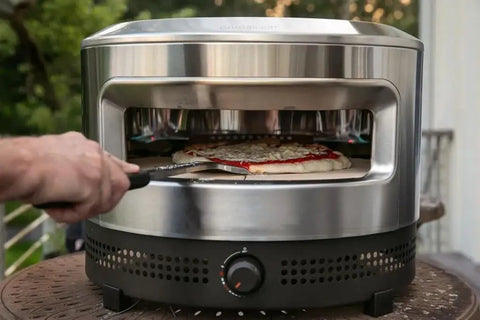 Backyard Pizza Stone Cordierite For Outdoor Ovens And Grills, Fits Solo Stove Pi Prime, pizza baking outdoors