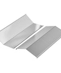 Heavy Duty Heat Plate Replacement Set 2 Pack For Megamaster Nexgrill Cuisinart CGG306 Burner Covers 8200033M stainless steel