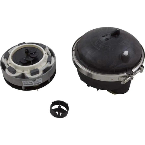 Top Tier Two Inch Two Port Five Gear Control Water Valve In Matte Black for fluid adjustment, includes quick connect design.