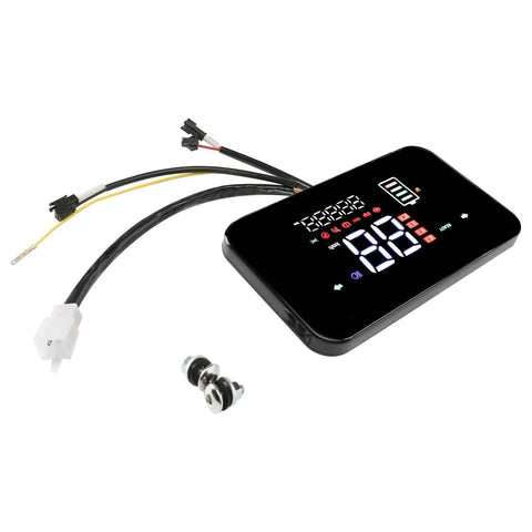 LCD screen and wiring for 34 Inch Rear Axle Kit For DIY Go Karts Drift Trikes Golf Carts ATVs And Quad Buggies With 72V 1500W